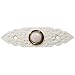 Morris Products 78252 Decorative Pushbuttons White, White, Lit