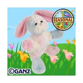 Webkinz Plush Stuffed Animal Cotton Candy Bunny (Great for Easter!)