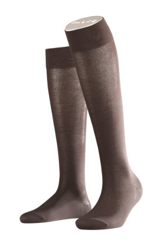 FALKE Cotton Touch KH 47632 Damen Kniestrmpfe, Gr. 39/ 42, braun (dark brown 5239) Preisvergleich