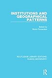 Institutions and geographical patterns