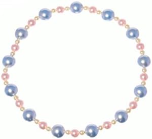 Lighthouse Dog 'Sweet Pea' 8" Dog Necklace