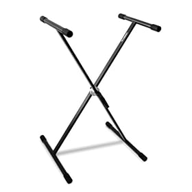 Technote Universal 'X' Style Keyboard Stand - Black