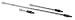 SK Hand Tools 40991  1/4-inch Drive Locking Extension 3-inch
