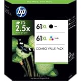 **GENUINE HP 61XL BLACK AND 61XL COLOR COMBO