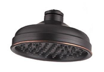 Price Pfister 015-M90Y Marrielle Rain Can Shower Head, Tuscan Bronze
