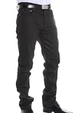 Leader Mode - Pantalon Brillano Enduit Noir