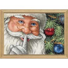 Dimensions Needlecrafts Counted Cross Stitch, Santa's Secret