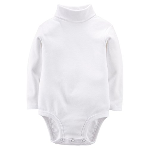 Carter's Baby Girls' Cotton Turtleneck Bodysuit