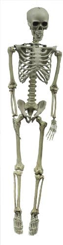 SKELETON HANGING 60 INCHES HALLOWEEN PROP Haunted House Garden Creepy Decoration - PE42022