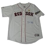 Autographed Jacoby Ellsbury Boston Red Sox Jersey with 2007 World Series Patch (MLB Authenticated)