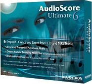 Sibelius AudioScore Ultimate 6 CD ROM