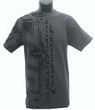 UFC Grey Logo Belt Print Mens T-shirt