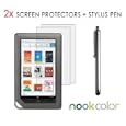  ... Barnes & Noble Nook Tablet, Nook Color + caseen Stylus Pen (Silver) by