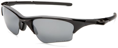 Oakley Men’s Half Jacket XLJ Iridium Polarized Asian Fit Sunglasses