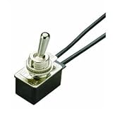 GB Electrical GSW-18 Medium Duty Toggle Switch W/ Stripped 6-Inch Leads