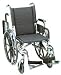 Lightweight Wheelchair 7160/7180/7200 - Flip Back Desk Arms, 16", Swingaway Footrests