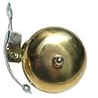 Crane Suzu Lever Strike Bicycle Bell (Brass)
