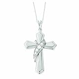 My Journey Of Hope Sterling Silver Cross Necklace