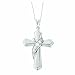 My Journey Of Hope Sterling Silver Cross Necklace