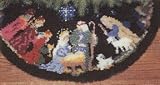Mary Maxim Inc. Nativity Tree Skirt Pattern