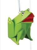 One Hundred 80 Degrees Origami Frog Ornament