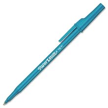 Paper Mate Write Bros. Stick Fine Point Ballpoint Pens, 12 Blue Ink Pens (3361131)