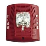 SYSTEM SENSOR SPSRH red wall speaker strobe with high candel