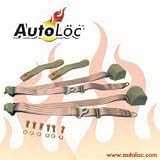 3 Point Retractable Tan Seat Belt (1 Belt)