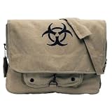 KHAKI BIO-HAZARD MESSENGER BAG Classic