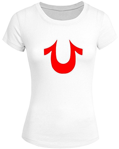 TR True Religion Logo For 2016 Women Printed Short Sleeve Tee T-shirt