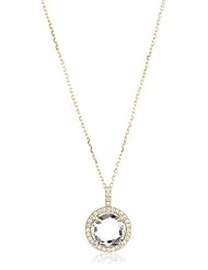 Suzanne Kalan "The Classics" Round Green Amethyst Necklace