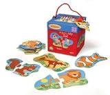kids and infants educational toys item: Infantino Where's My Tail Puzzle