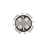 180 Clay Composite 11.5 Gram $1 Denomination Poker Chips