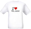 I LOVE TEL AVIV - City-series - White T-shirt