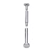 Charles Leonard Inc. Aluminum Screw Posts, 1.50 Inches Post Length, Silver, 100 per Box (3708L)