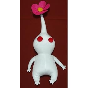 12 Nintendo PIKMIN 2 Plush Doll beanie White Flower by Ethnic Dolls