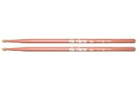 Vic Firth 5A American Hickory Wood Tip Drumstick - Pink Finish by Vic Firth