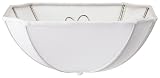 Westinghouse 86015 Clip-on Octagonal Shade, Ivory
