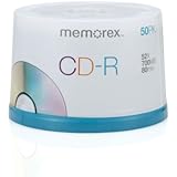 Memorex 700MB/80-Minute 52x Data CD-R Media 50-Pack Spindle