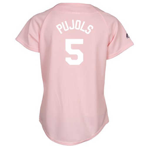 Albert Pujols St. Louis Cardinals Women's Pink Replica Jersey