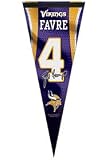 Minnesota Vikings Brett Favre Premium Jersey Pennant