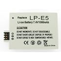 iBox - LP-E5, LP E5, LPE5 2 Year Warranty Replacement Lithium Li-on Digital Camera Battery for Canon :- CANON EOS 450D, EOS 500D, EOS 1000D, EOS Kiss X2, Rebel XSi