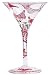 Discontinued Lolita Glassware Martini - Red Panties