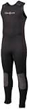 Neosport Mens Waterman 3mm John Wetsuit (Black, 2X-Large)