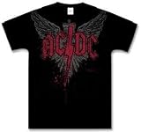 AC/DC 'Wings Logo' black t-shirt