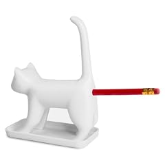 Bleistift Anspitzer SHARP END CAT wei� - mit Sound