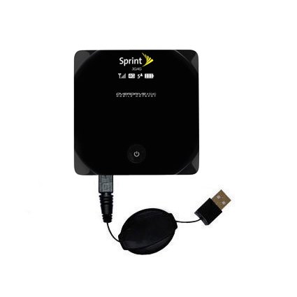 Retractable USB Cable for the Sierra Wireless AirCard W801 Mobile Hotspot with Power Hot Sync and Charge capabilities - uses Gomadic TipExchange Technology Retractable USB Cable for the Sierra Wireless AirCard W801 Mobile Hotspot with Power Hot Sync and Charge capabilities - uses Gomadic TipExchange Technology