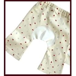 Sckoon Organic Cotton Momo Baby Monkey Pants - Size 0-3 Months