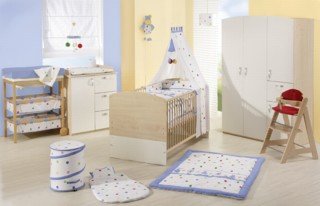 roba Kinderzimmer Oli mit 3-trg. Hochschrank