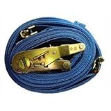 2 X 20' E-Track Ratchet Strap with Spring E Fittings, for Interior Van Trailers by Ancra